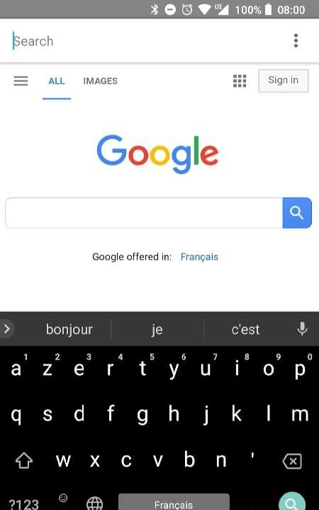 G Web: Focus Internet Browser screenshot 1