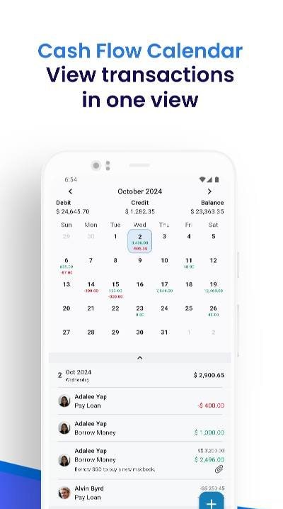 EzDebt Book - Debt Tracker screenshot 3