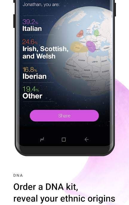 MyHeritage screenshot 2