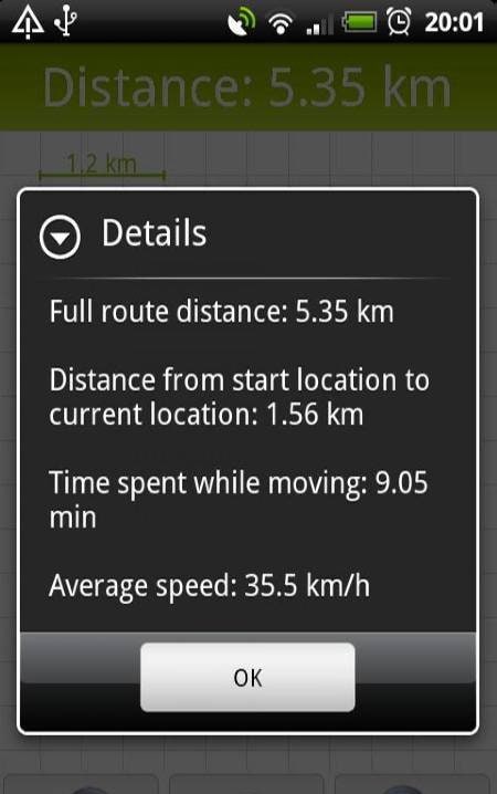 GPS Distance Meter screenshot 2