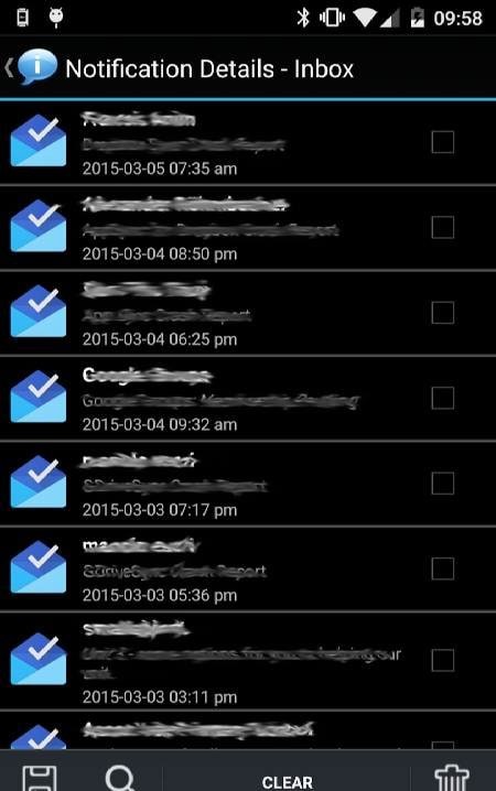 Notification History Pro screenshot 2