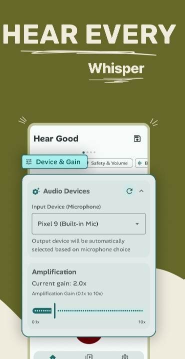 Hear Good: Sound & Hearing Aid screenshot 3