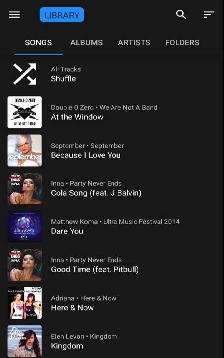 Melody Music Player screenshot 2