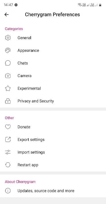 Cherrygram screenshot 2