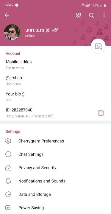 Cherrygram screenshot 1