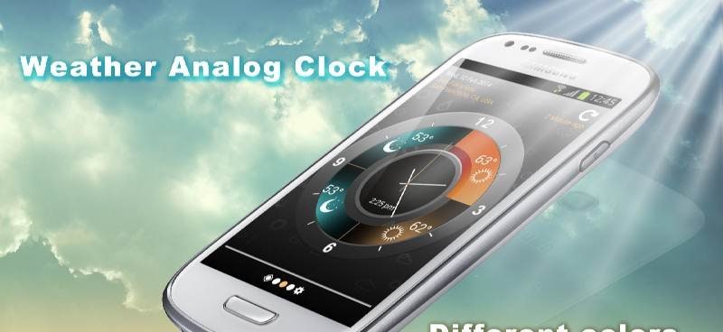 Weather Clock screenshot 1