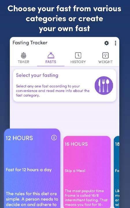 Fasting Tracker - Track Your Fast Screenshot 3