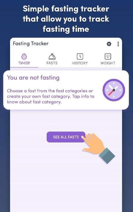 Fasting Tracker - Track Your Fast Screenshot 2