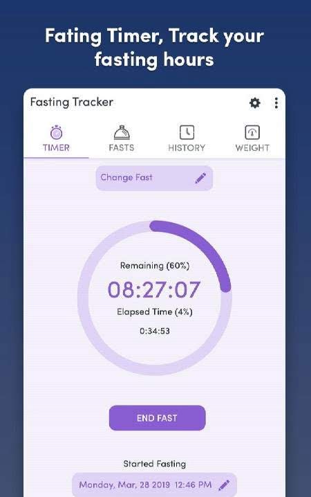 Fasting Tracker - Track Your Fast Screenshot 4