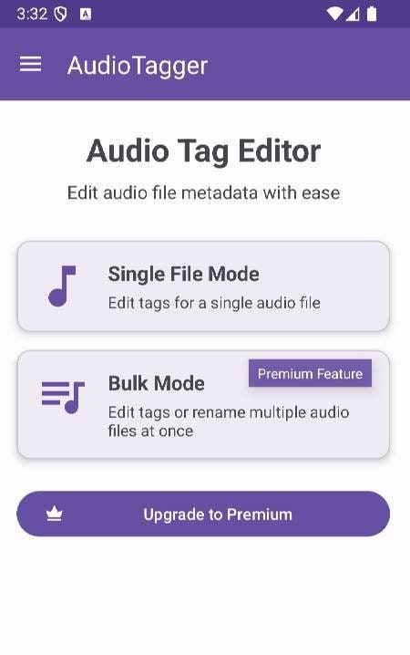 Batch Audio Tagger - MP3 Tagger screenshot 1
