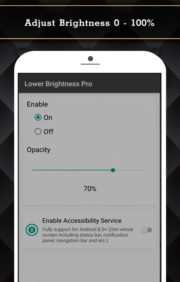 Lower Brightness Screen Filter Pro screenshot 2