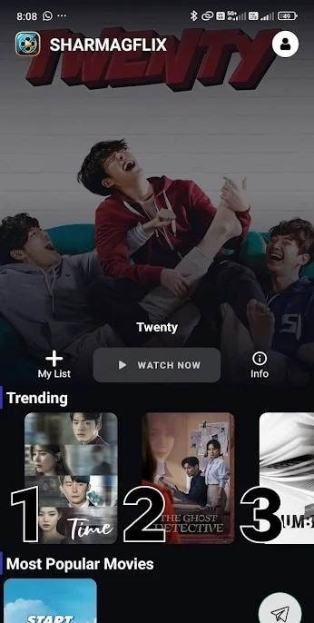 Sharmaflix screenshot 1