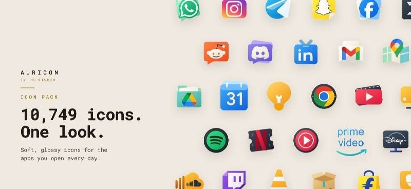 Auricon Icon Pack preview 1