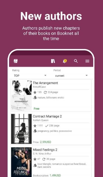 Booknet screenshot 1