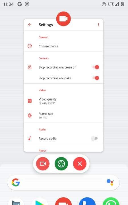 Screen Recorder Screenshot 1