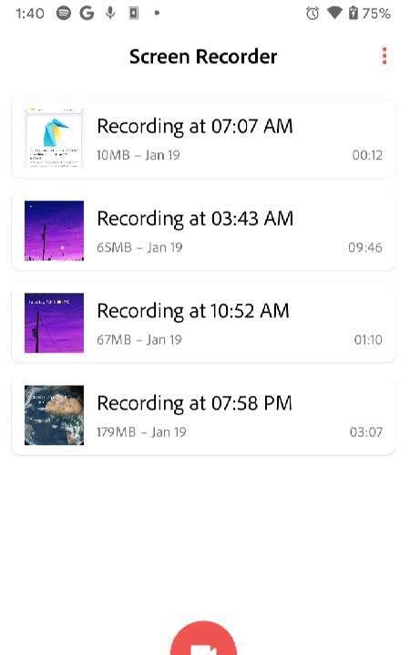 Screen Recorder Screenshot 3