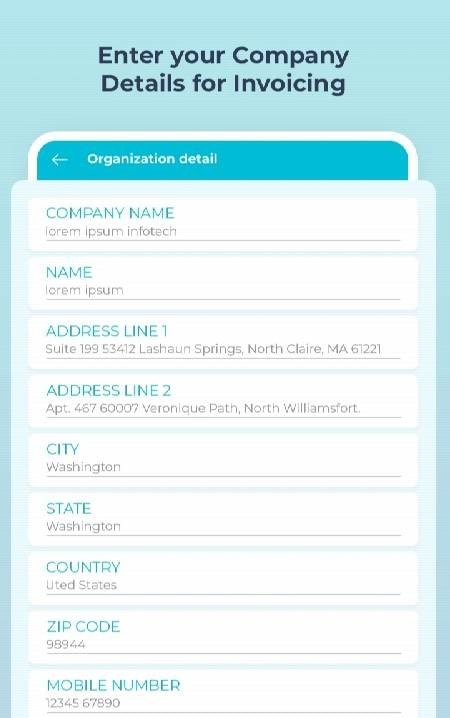 Easy Invoice - Estimate Maker screenshot 2