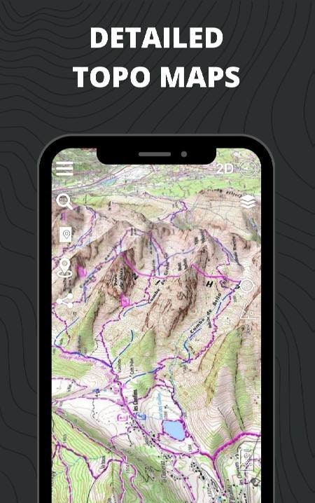 Relief Maps - 3D GPS Sample 4