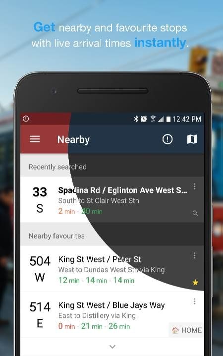 Transit Now - Next Bus Arrival screenshot 1