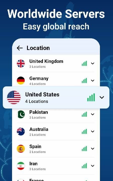 VPN - Secure VPN Proxy screenshot 3
