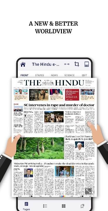 The Hindu ePaper: eNewspaper screenshot 2