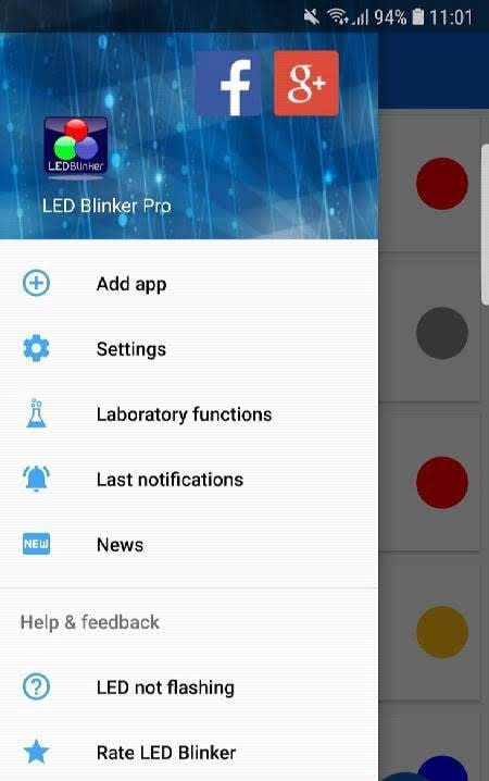 LED Blinker Notifications Pro screenshot 2
