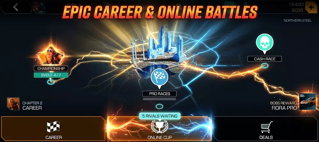 Cyberline Racing gameplay screenshot 4