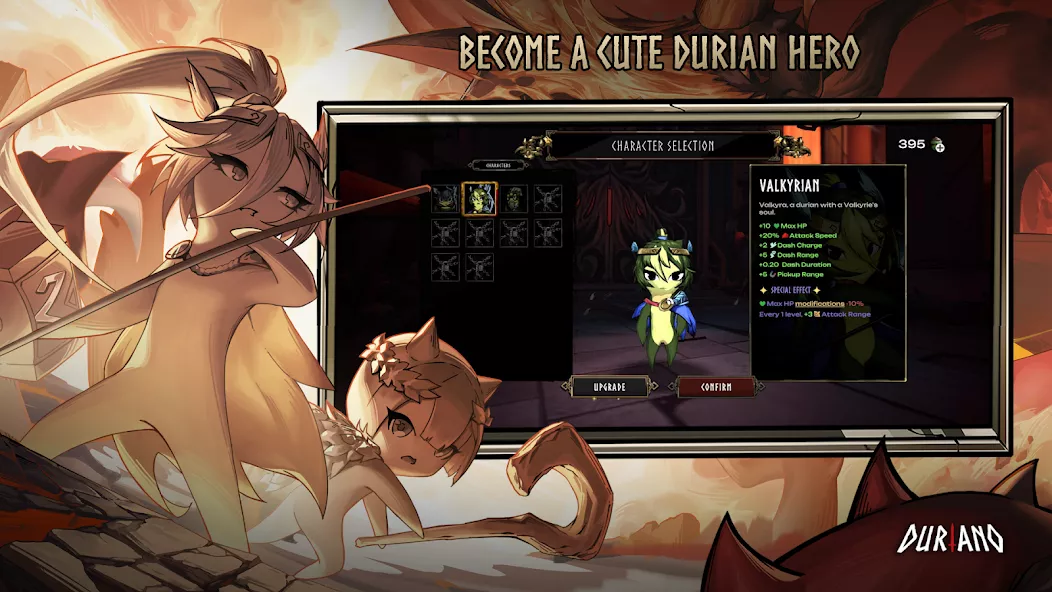 Duriano: Roguelike RPG gameplay screenshot 1