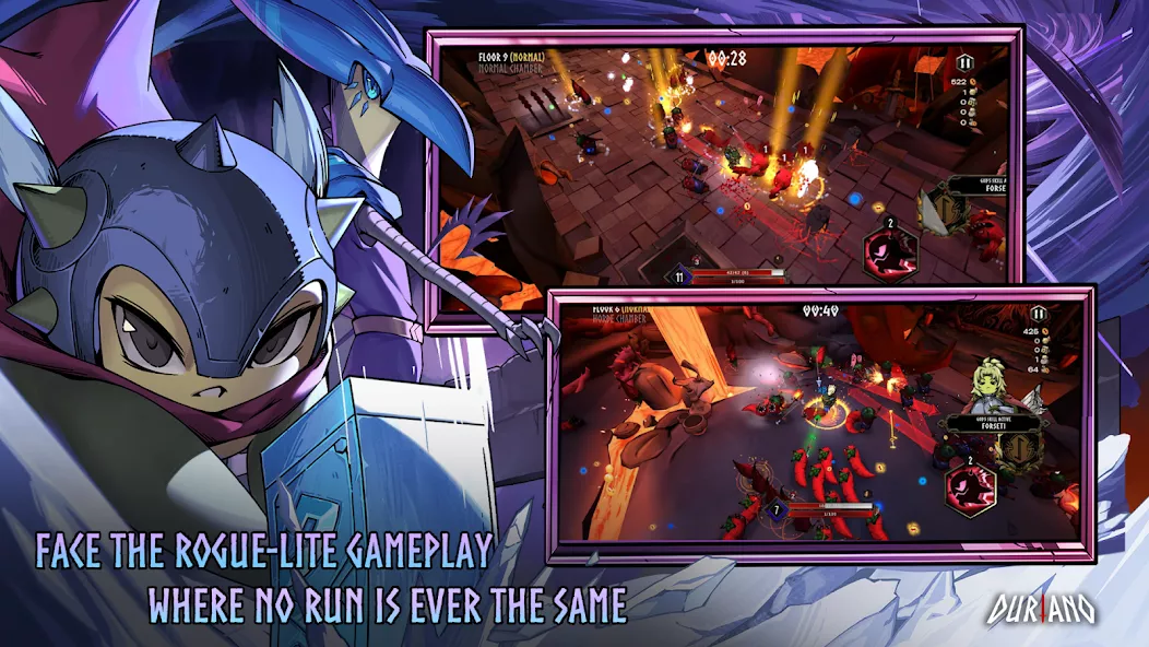 Duriano: Roguelike RPG gameplay screenshot 2