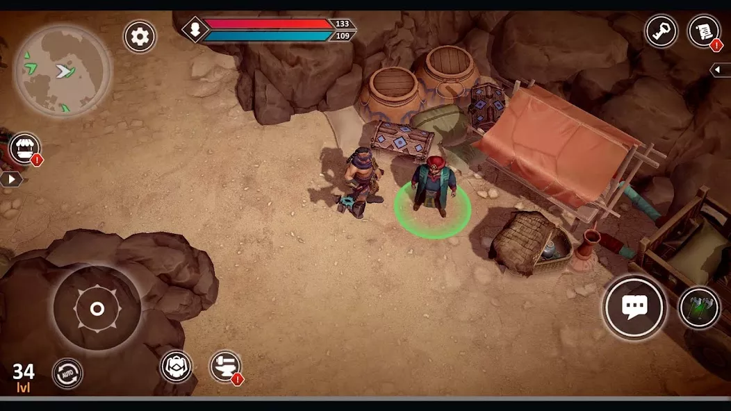 Exile: Wasteland Survival PRO gameplay screenshot 3