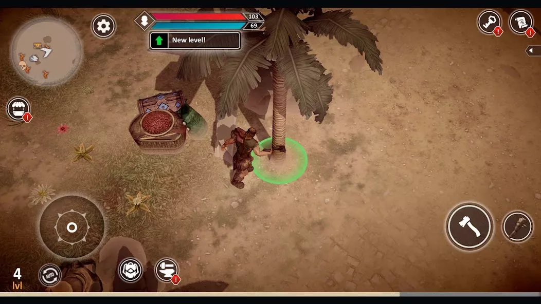 Exile: Wasteland Survival PRO gameplay screenshot 1