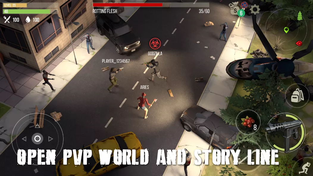 Prey Day: Zombie Survival screenshot 1