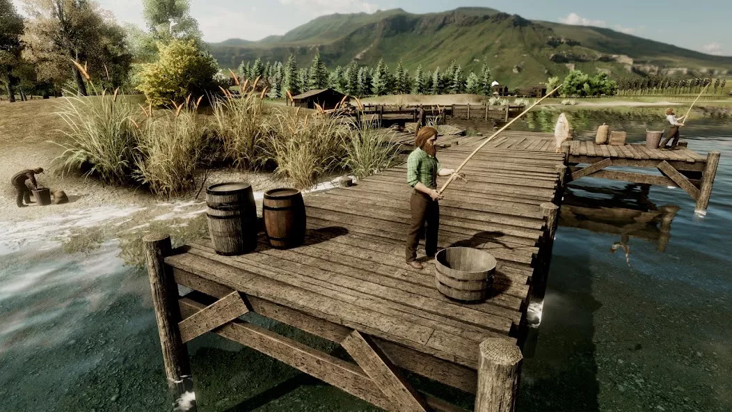 Scenic frontier exploration in Red Dustlands Online
