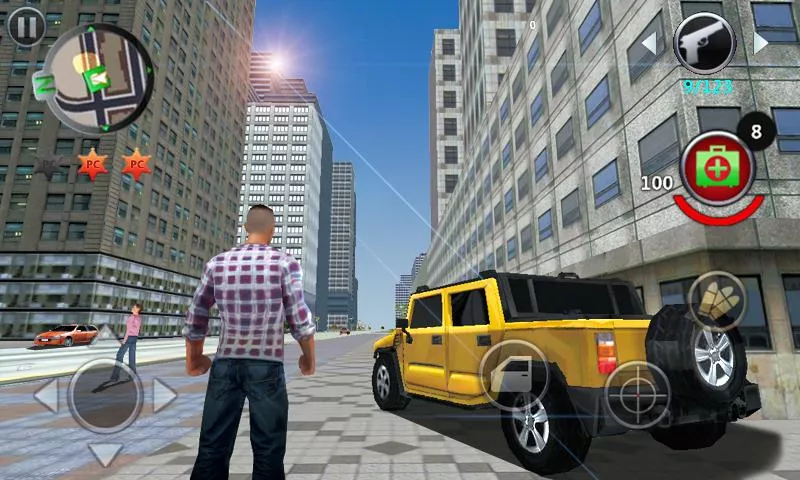 Grand Gangsters 3D gameplay screenshot 1