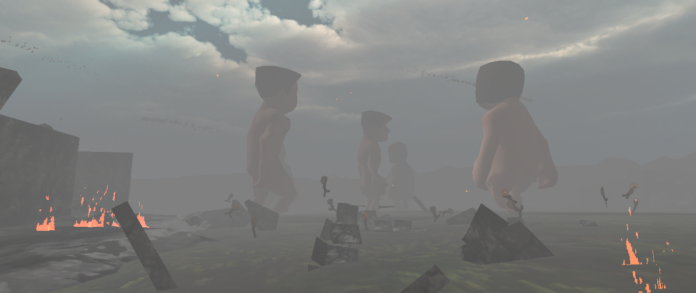 AoTTG2 – Attack on Titan Tribute Game 2 gameplay screenshot 1