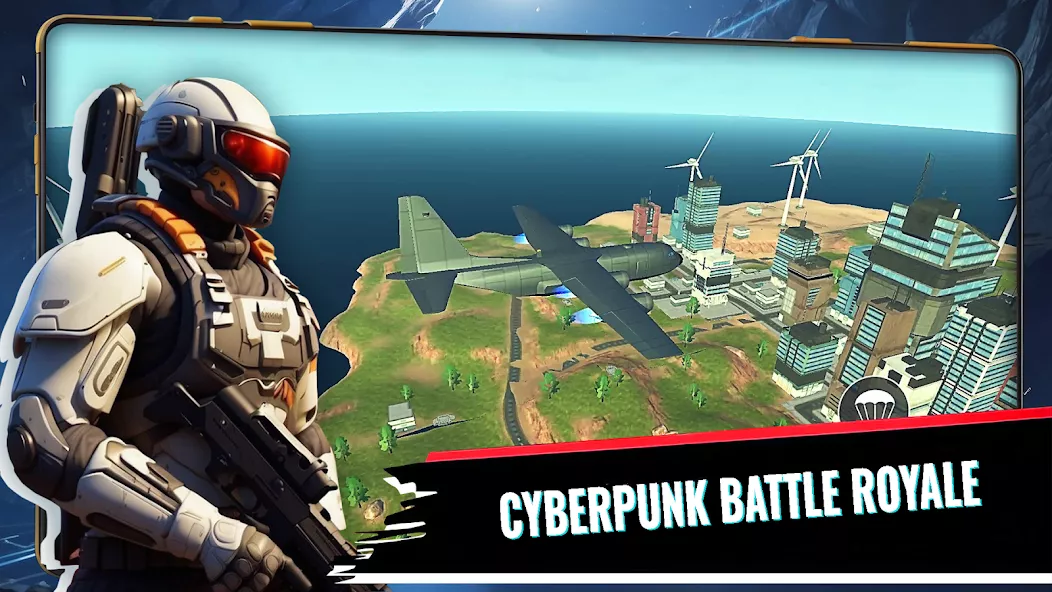 Cyber Gun – Battle Royale Game gameplay screenshot 4