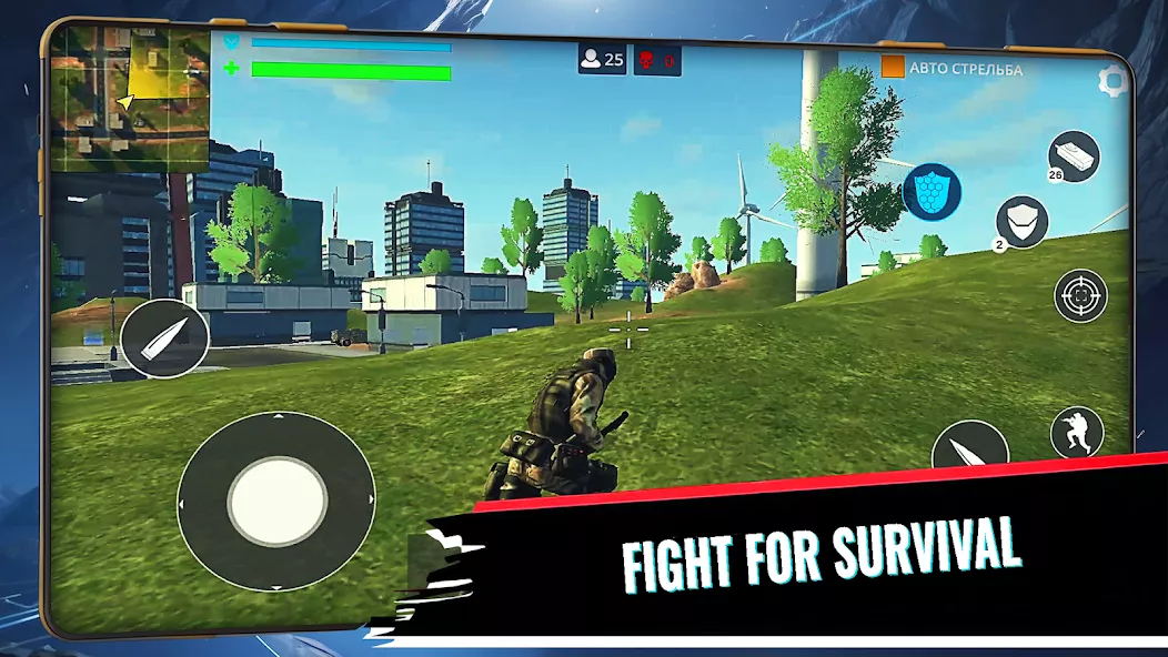 Cyber Gun – Battle Royale Game gameplay screenshot 2