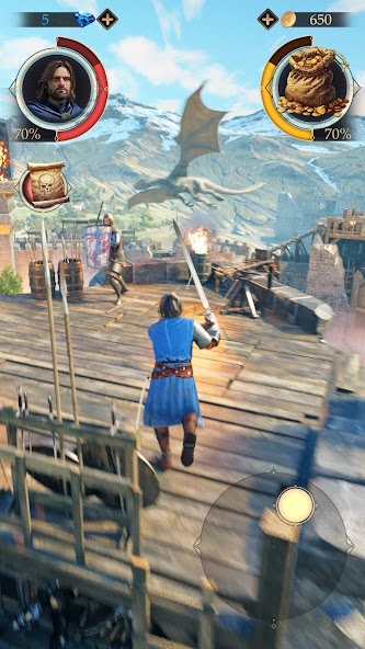 Royal Hero: Lord of Swords gameplay screenshot 1