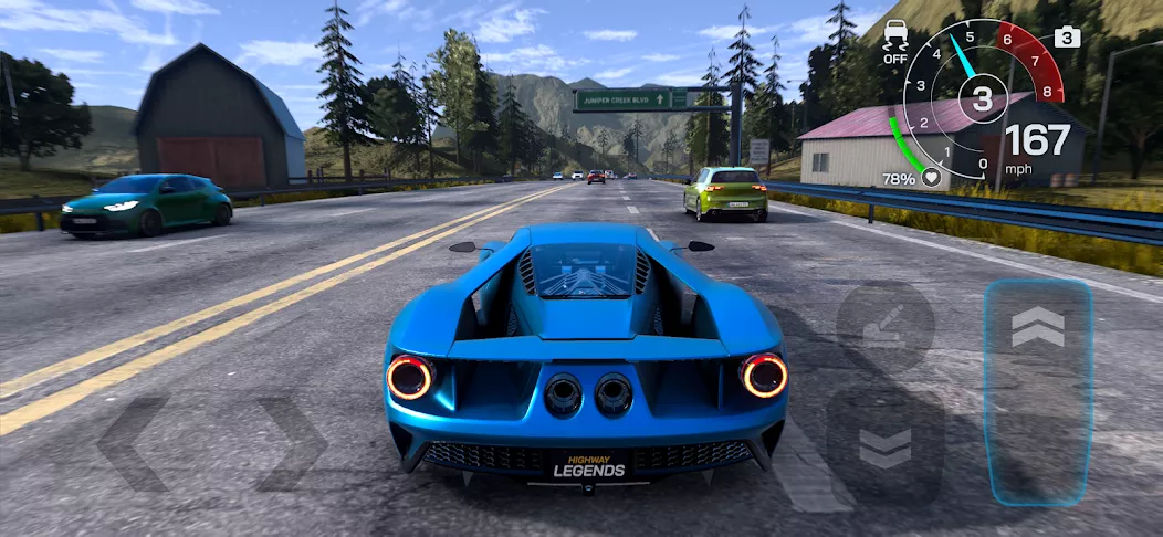 Highway Legends: Car Racing 3D screenshot 5