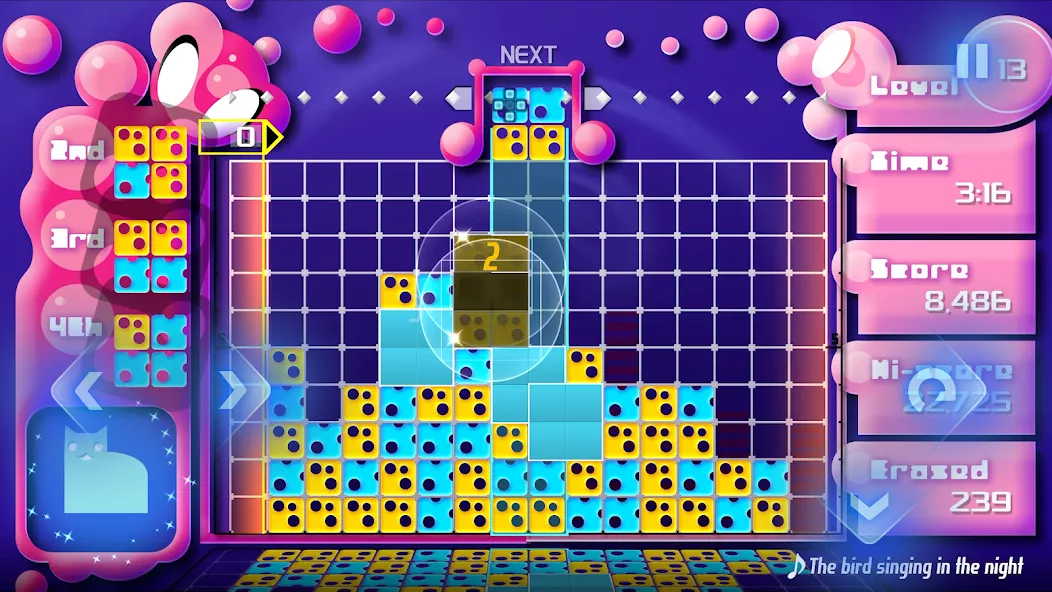 LUMINES REMASTERED gameplay screenshot 4