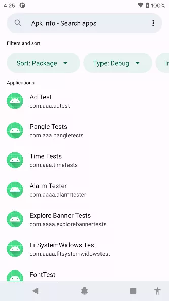 Apk Info screenshot 1