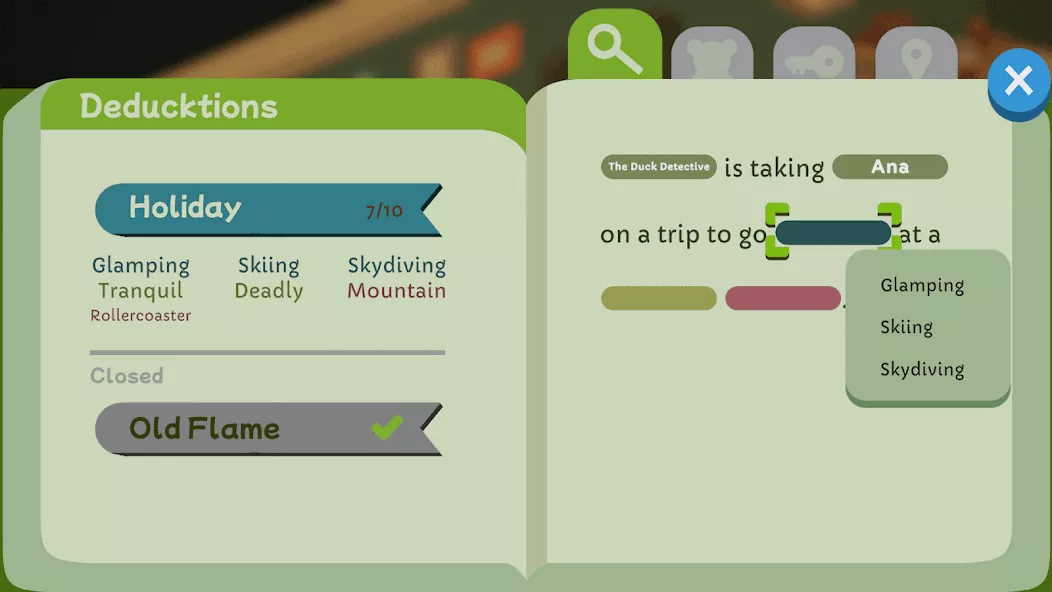 Duck Detective: Ghost Glamping screenshot 1