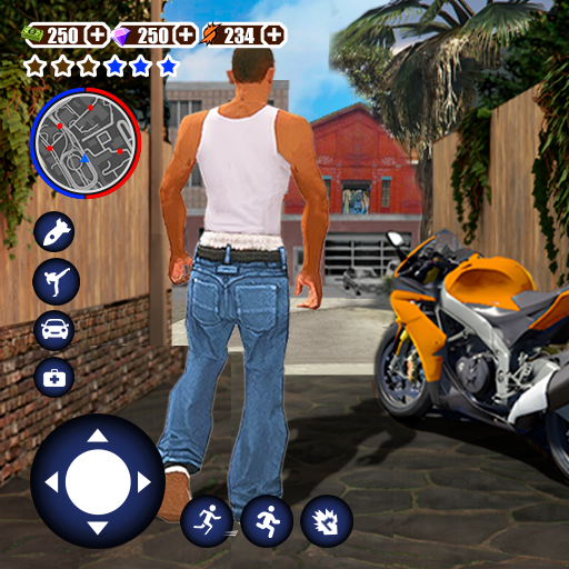San Andreas Auto Gang Wars: Grand Real Theft Fight
