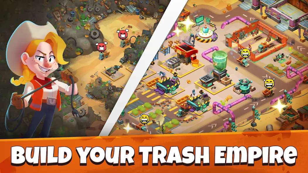 Idle Junkyard Tycoon: Be Rich! gameplay screenshot 2