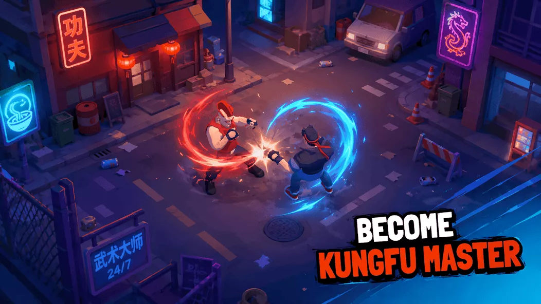 Kung Fight: Action RPG gameplay screenshot 1