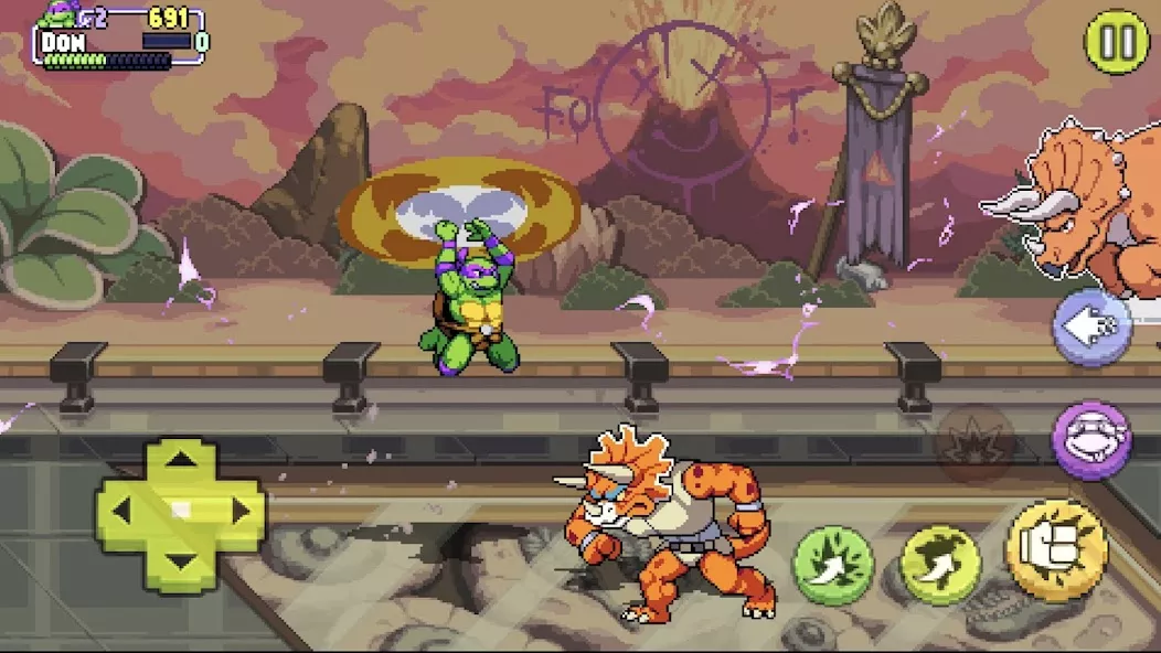 TMNT: Shredder’s Revenge gameplay screenshot 2