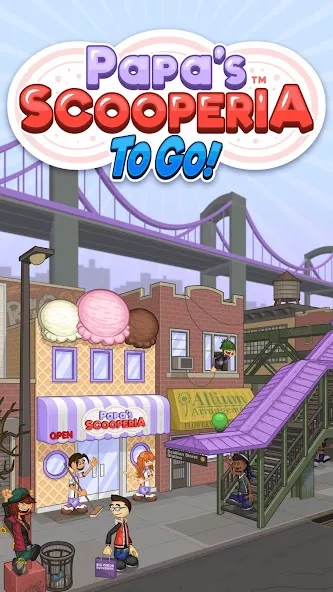 Papa’s Scooperia To Go screenshot 1