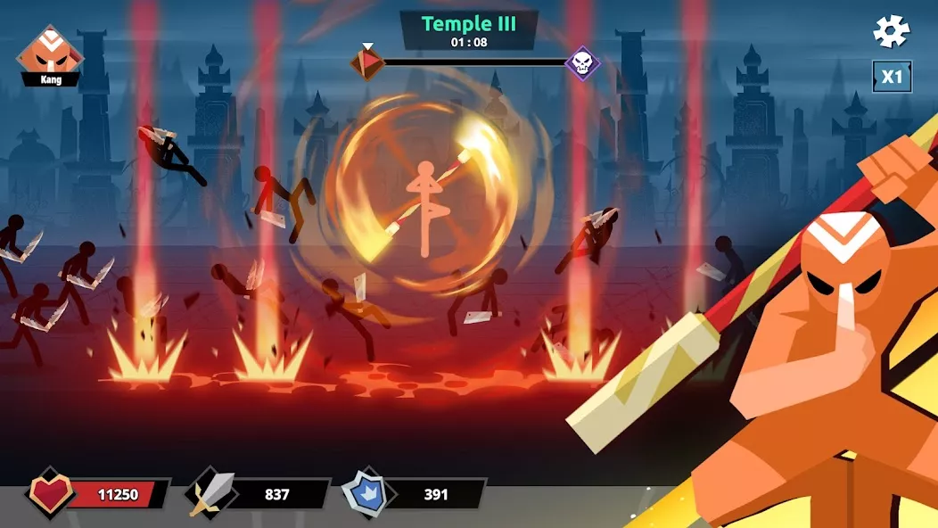 Stickman Roguelike: Epic RPG screenshot 3