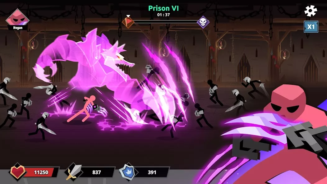 Stickman Roguelike: Epic RPG screenshot 4