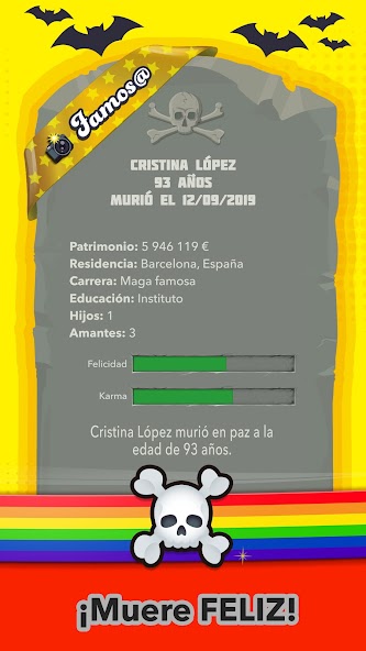 Fifth screenshot of Bitlife Español